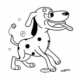 Omalovanka Dalmatina Hrajiciho Na Aport 100037 38711