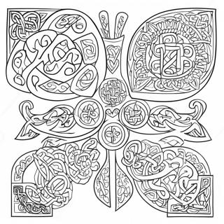 Omalovanka Keltskych Symbolu 100447-39036