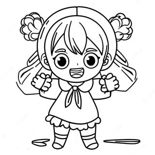 Himiko Toga V Chibi Stylu Omalovanka 100754 39278