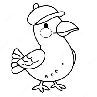 Roztomila Omalovanka S Holubem Mo Willems V Klobouku 100831 39338