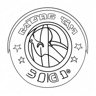 Logo Týmu Nba Omalovánky