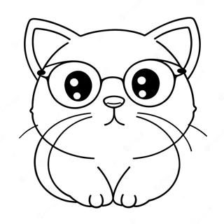 Omalovanka Roztomile Kocky S Brylemi 101344 39738