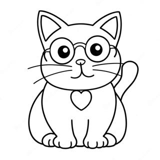 Omalovanka Roztomile Kocky S Brylemi 101344 39739