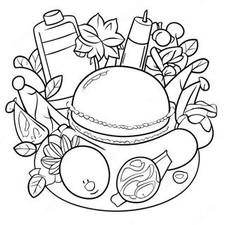 Tradicni Vanocni Hostina Po Celem Svete Omalovanka 101447 39932