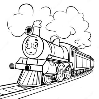 Omalovanka Choo Choo Charles Pronasledujiciho Hrdinu 101576-40025