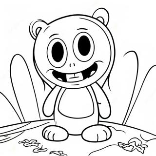 Omalovanka Desivy Huggy Wuggy Ve Stinech 102063-40400