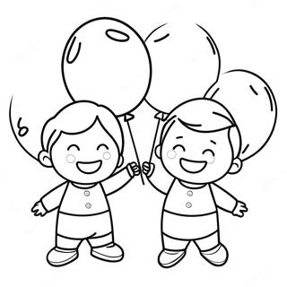 Omalovanka Stastnych Batolat S Balonky 102296-40584