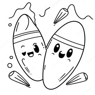 Omalovanka S Usmivajici Se Cukrovou Kukurici A Duchy 102659-40867