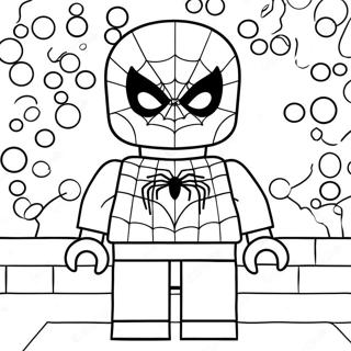 Omalovanka Spiderman Lego 102835-40996