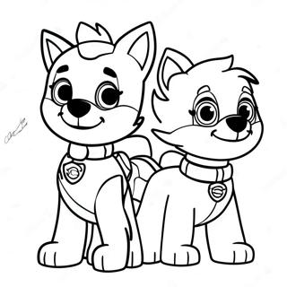 Everest Tým Paw Patrol Omalovánky