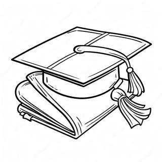 Omalovanka Absolventsky Klobouk A Diplom 102992 41119