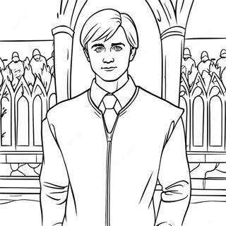 Omalovanka Draca Malfoye Na Bradavicich 103661 41649