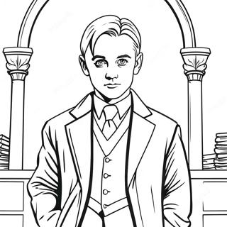 Omalovanka Draca Malfoye Na Bradavicich 103661 41650