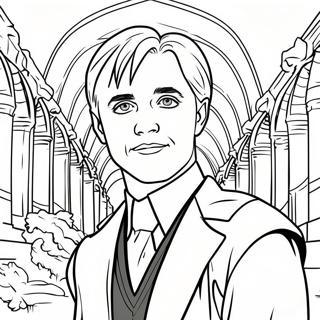 Omalovanka Draca Malfoye Na Bradavicich 103661 41651