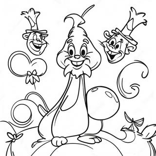 Radostné Omalovánky Postav Z Whoville Omalovánky
