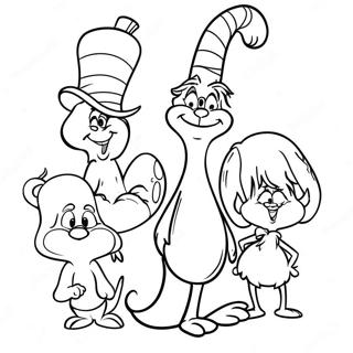 Radostné Omalovánky Postav Z Whoville Omalovánky