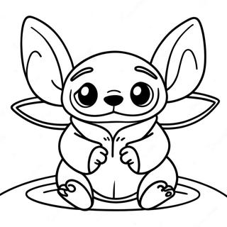 Stitch A Baby Yoda Omalovánky