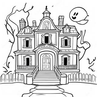 Omalovanka Strasidelneho Sidla S Duchy 104149-42022