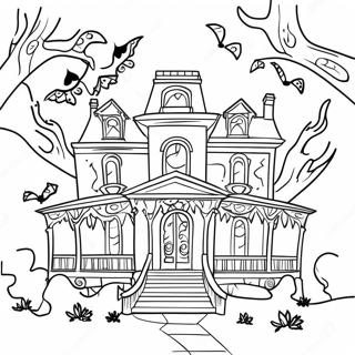 Omalovanka Strasidelneho Sidla S Duchy 104149-42023