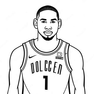 Jayson Tatum Omalovánky