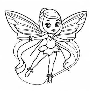 Víly Winx Club Omalovánky