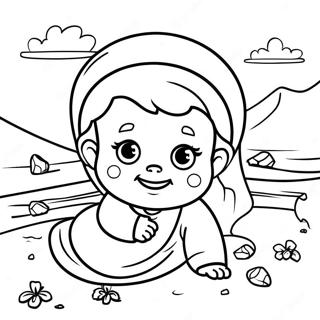 Omalovanka S Miminkem Mojzisem 104558-42335