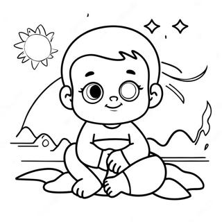 Omalovanka S Miminkem Mojzisem 104558-42336