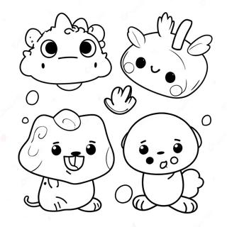 Omalovanka S Roztomilymi Postavami Skzoo 104868 42578