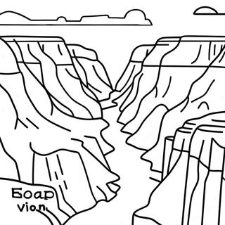 Omalovanka Vyhled Na Grand Canyon Arizona 105306-42937