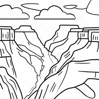 Omalovanka Vyhled Na Grand Canyon Arizona 105306-42940