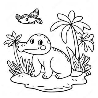 Omalovanka Zive Fauny Ostrova 105615-43180