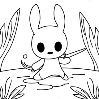 Omalovanka S Hollow Knight V Bitve 105923-43410