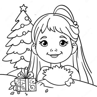 Omalovanka Cindy Lou Who S Vanocnim Stromeckem 106440-43814