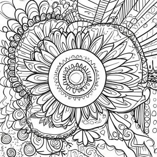 Omalovanka Barevne Esteticke Trippy Mandaly 106541-43889