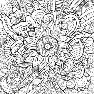 Omalovanka Barevne Esteticke Trippy Mandaly 106541-43890