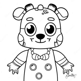 Omalovanka Sestra Lokace Fnaf 106693-44006