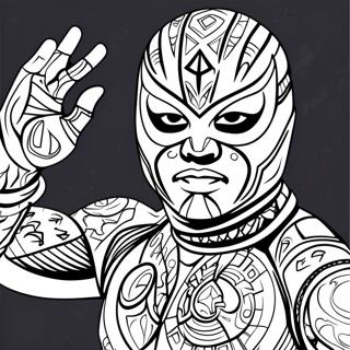 Omalovanka Rey Mysterio 106719-44026