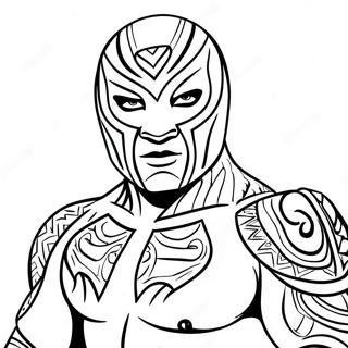 Omalovanka Rey Mysterio 106719-44027