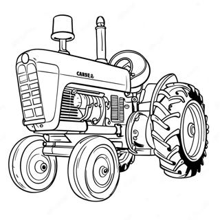 Omalovanka Vintage Traktoru Case 107052-44289