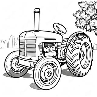 Omalovanka Vintage Traktoru Case 107052-44290