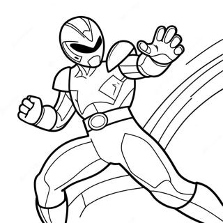 Omalovanka S Cervenym Rangerem V Akci 10793-1371