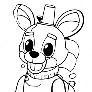 Omalovanka Mangle Z Fnaf 108100-45112