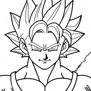 Omalovanka Super Saiyan Vegita 108877-45713