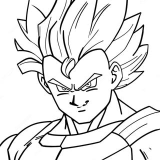 Omalovanka Super Saiyan Vegita 108877-45714