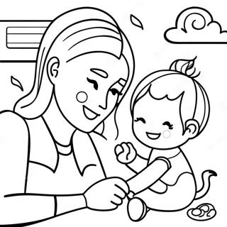 Kreativni Omalovanka Pro Maminku A Me 108903-45733