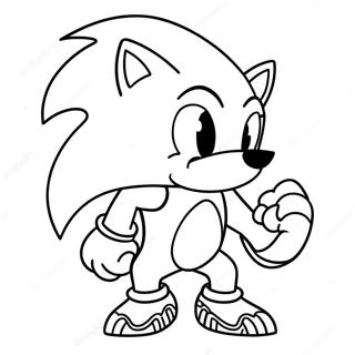 Omalovanka Sonic The Werehog 109081-45870