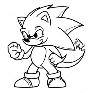 Omalovanka Sonic The Werehog 109081-45871