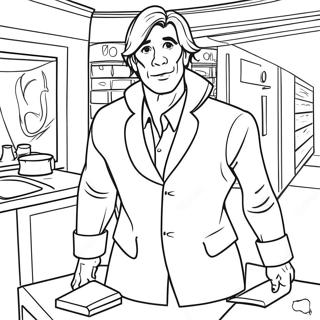 Mal Na Auradon Prep Omalovanka 109110 45966