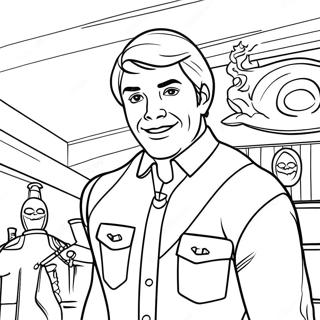 Mal Na Auradon Prep Omalovanka 109110 45967