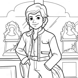 Mal Na Auradon Prep Omalovanka 109110 45968